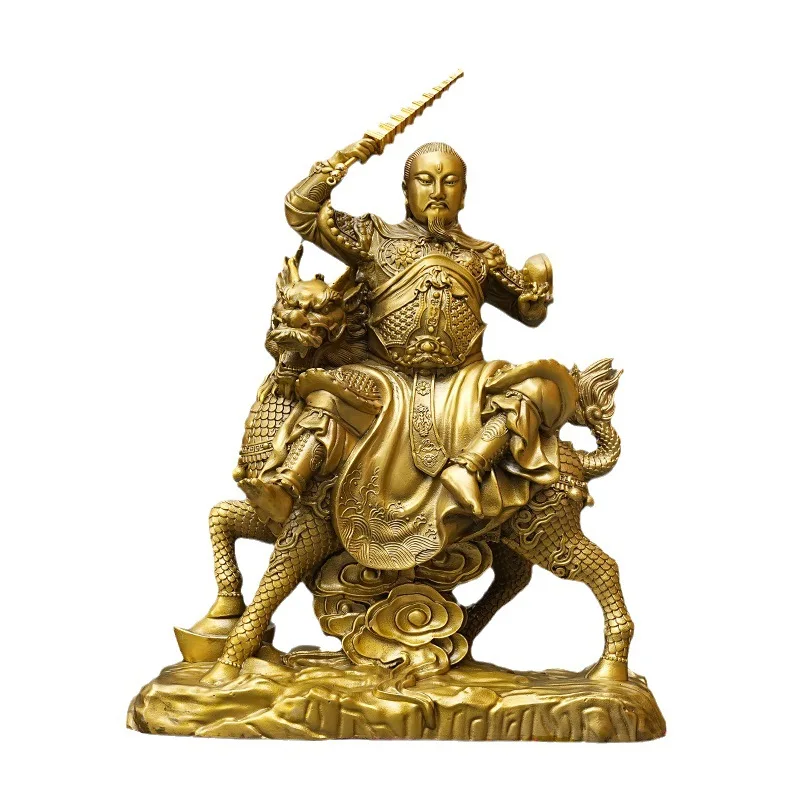 Латунный орнамент Leizu Nine Heavens Yingyuan Thunder Sound Puhua Tianzun для дома, магазина для гостиной Leishen Nan]]angsheng Da Di (art.: 3920cd65907b0) - 3920cd65907b0