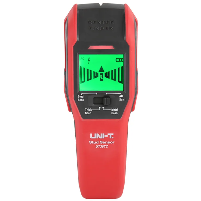 

UNI-T Wall Scanner Metal Detector AC Wood Finder Cable Live Wires Depth Tracker Undeground Sturs Wall Scanner Ferrous Meters