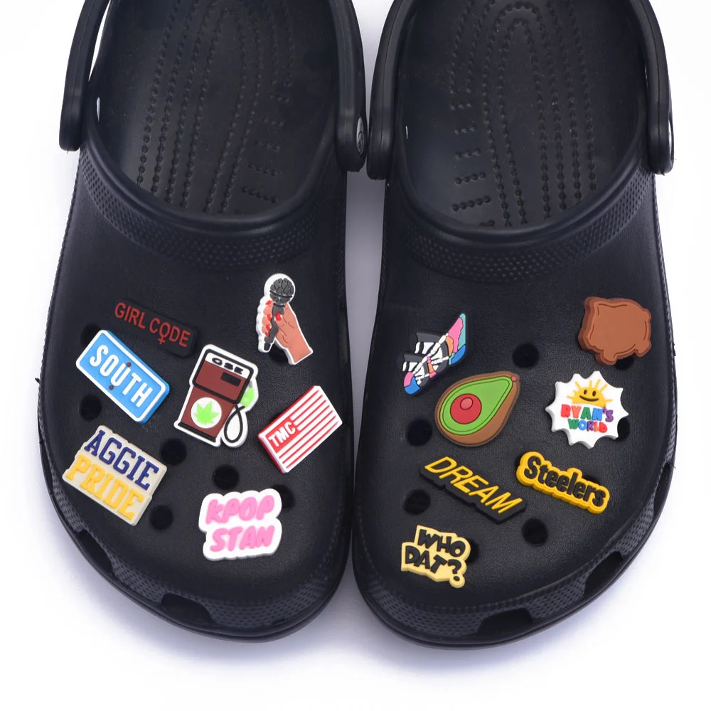 Лидер продаж, украшения для обуви, Pearlz, код для девочек, Кроксы для обуви, подвески, стальные браслеты для снов, аксессуары для латиноамериканских музыкальных мастеров