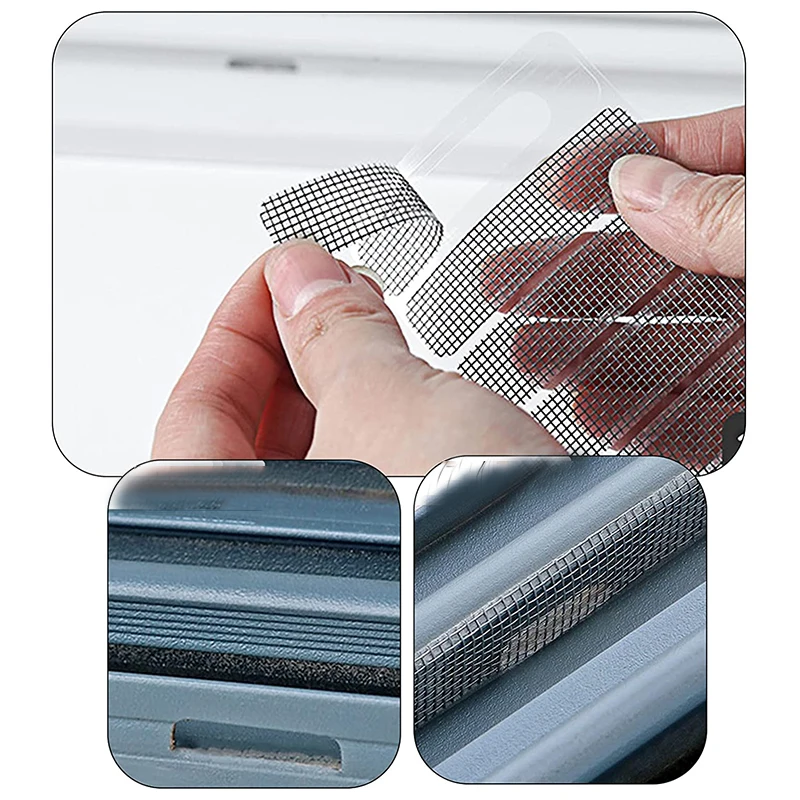 

Window Net Anti-mosquito Mesh Screen Repair Tape Repair Broken Hole Window Waterproof Patch Net Self-adhesive Mesh Tape Tools