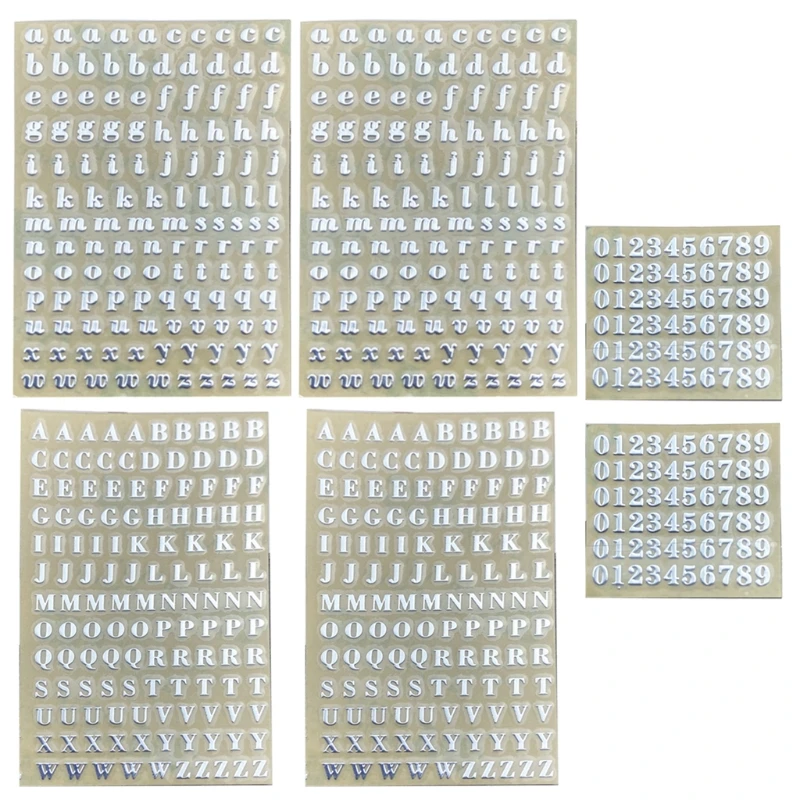 

Металлические наклейки с буквами и цифрами BX0C