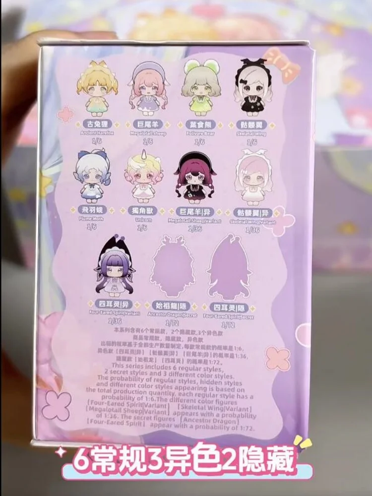 Мини-игрушка Luluelf из серии Истории в формате мини-бокса, модная оригинальная фигурка, милый декор для рабочего стола, украшение для дома для женщин-коллекционеров. (art.: 3920dcc97db73) - 3920dcc97db73