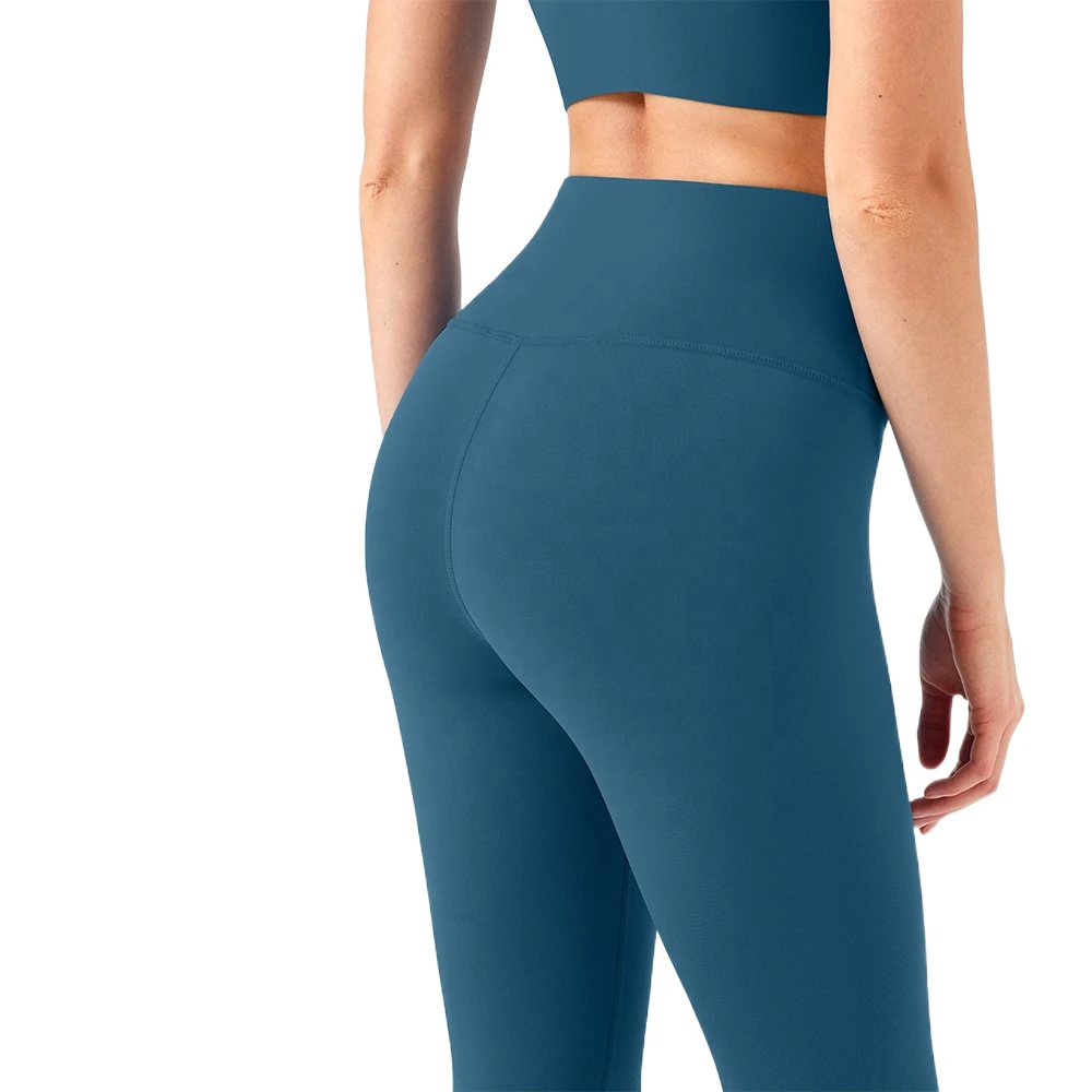 Дропшиппинг леггинсы для ягодиц штаны йоги тренажерного зала средней поддержки