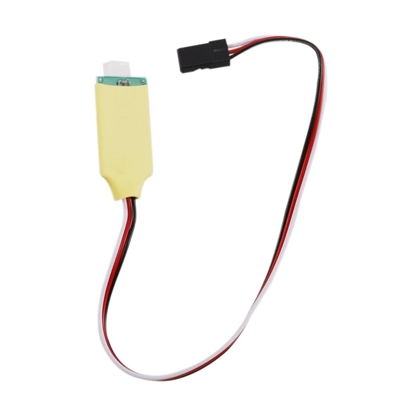 

3-х канальный кабель приемника пульта дистанционного управления для радиоуправляемого гусеничного автомобиля 1/10 Axial SCX10 TRX4 D90 TF2 Tamiya CC01
