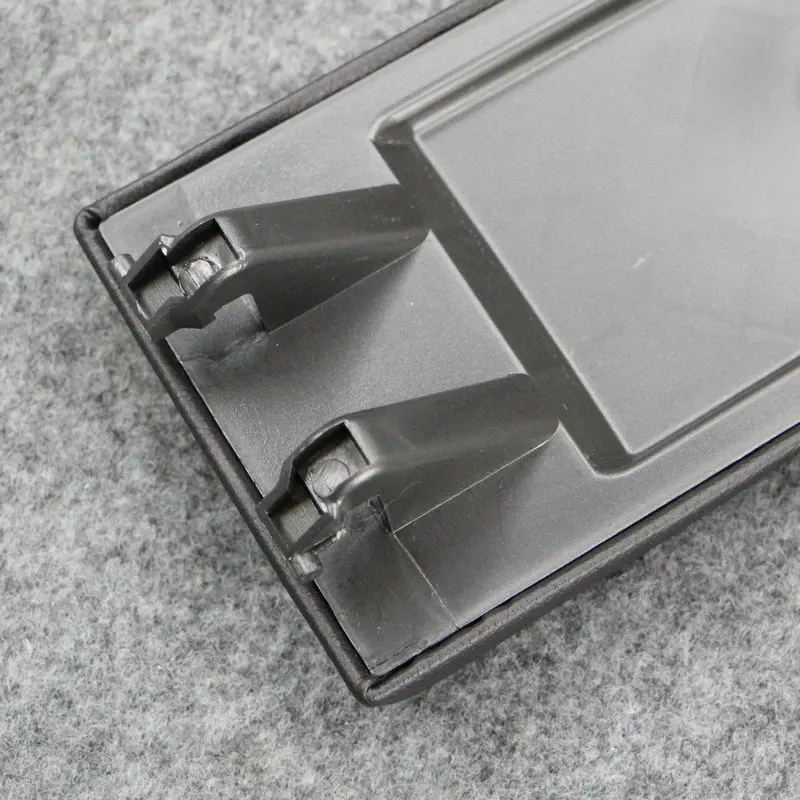 Чехол для центрального подлокотника Polo Fabia Bora верхняя крышка черная кожа 18D 867 173