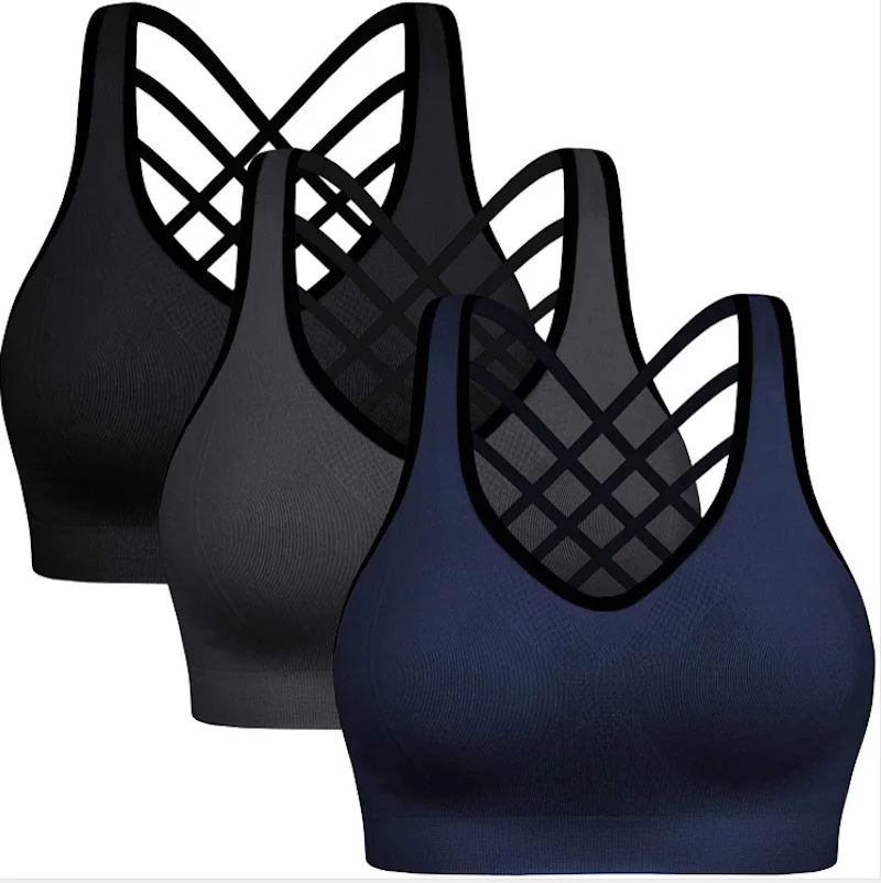 

Women's Sports Shockproof Yoga Bra Sleep Tops Bra Women Push Up Bra Lingerie Bras Sexy Underwear Women Bra Sexy Push Up Bra