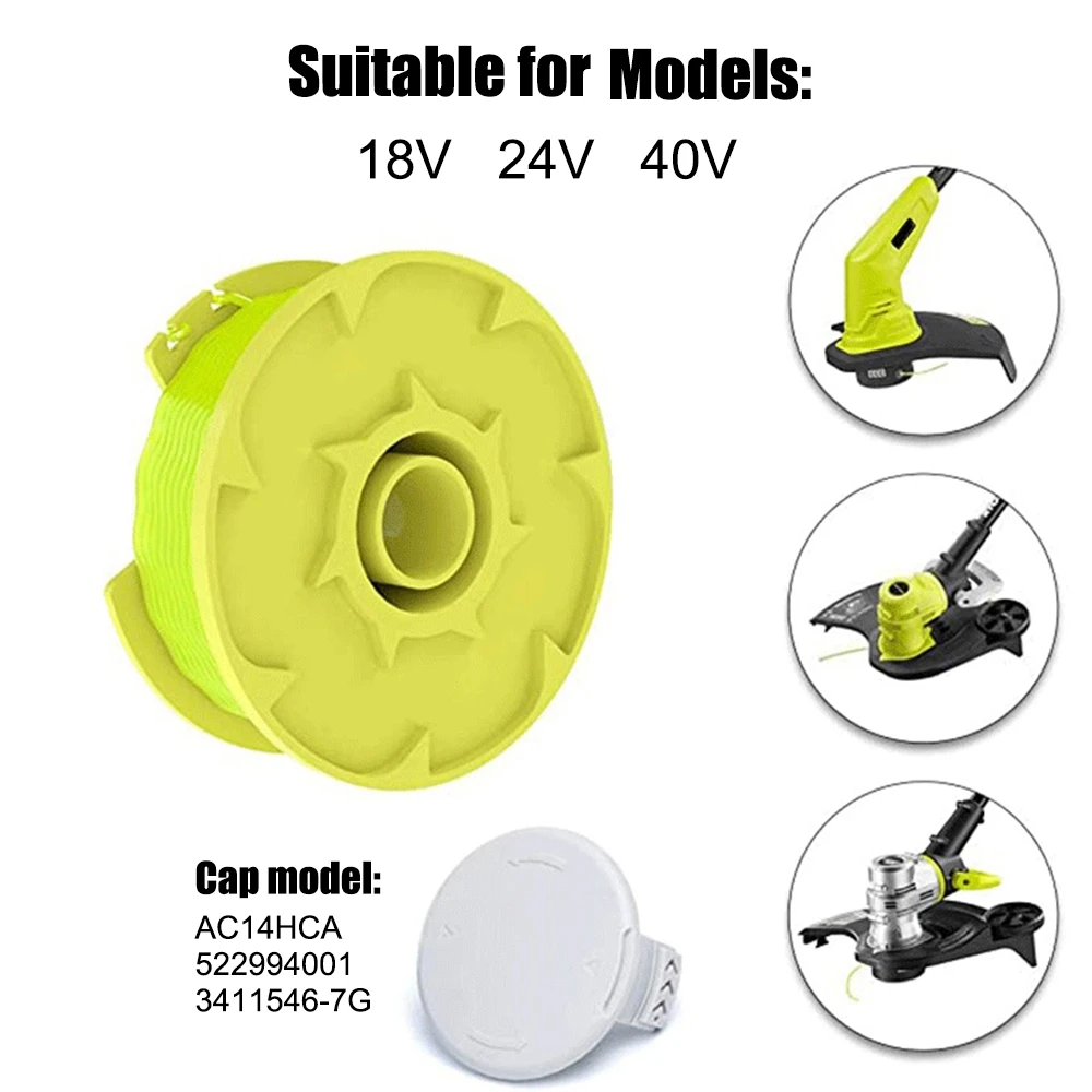Сменная катушка AC80RL3 для беспроводных триммеров Ryobi One Plus + 18 В 24 и 40 в