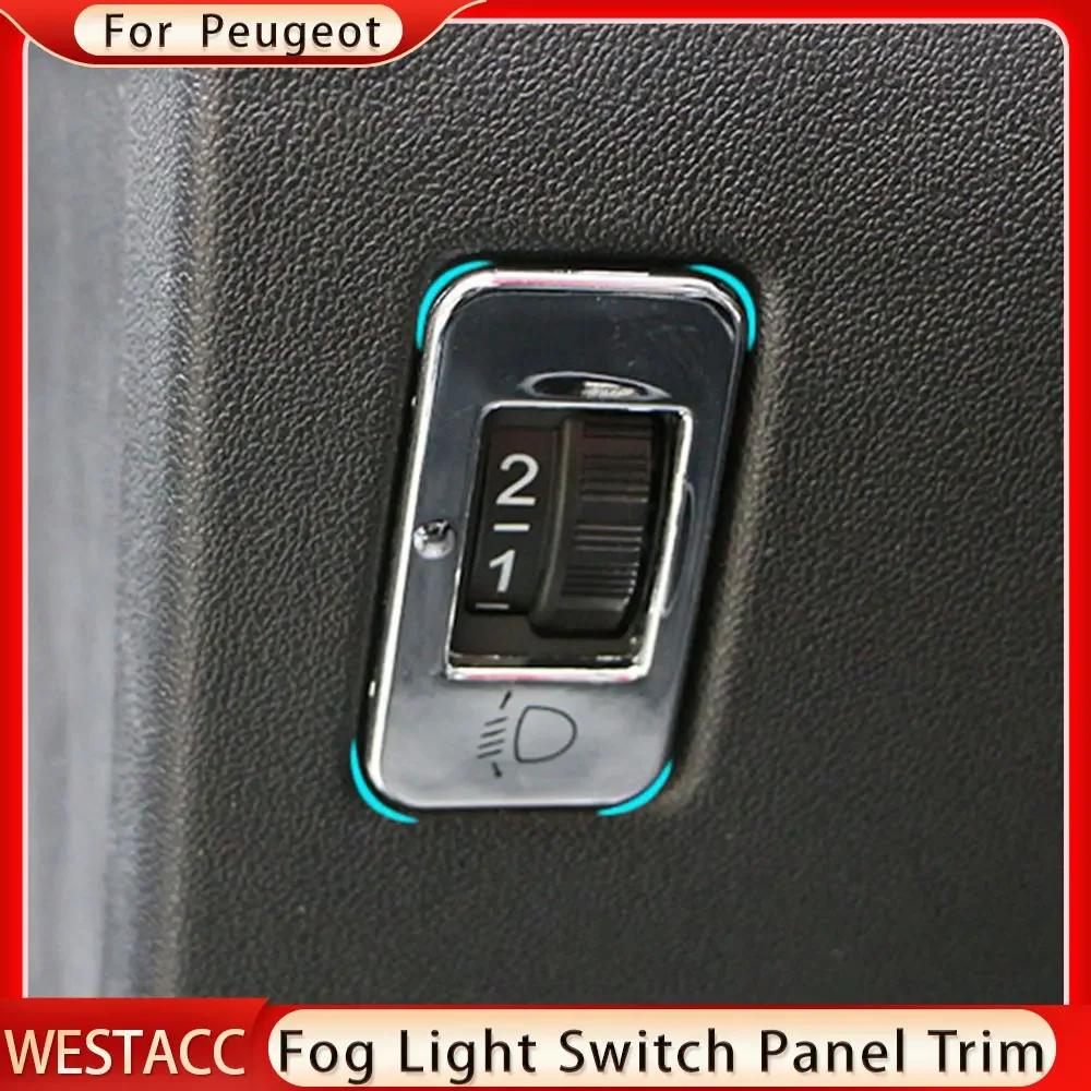 

ABS наклейка на панель переключателя автомобильной фары для Peugeot 2008 208 3008 301 308 408 C3 C4L C4 C5 508-2014 Аксессуары