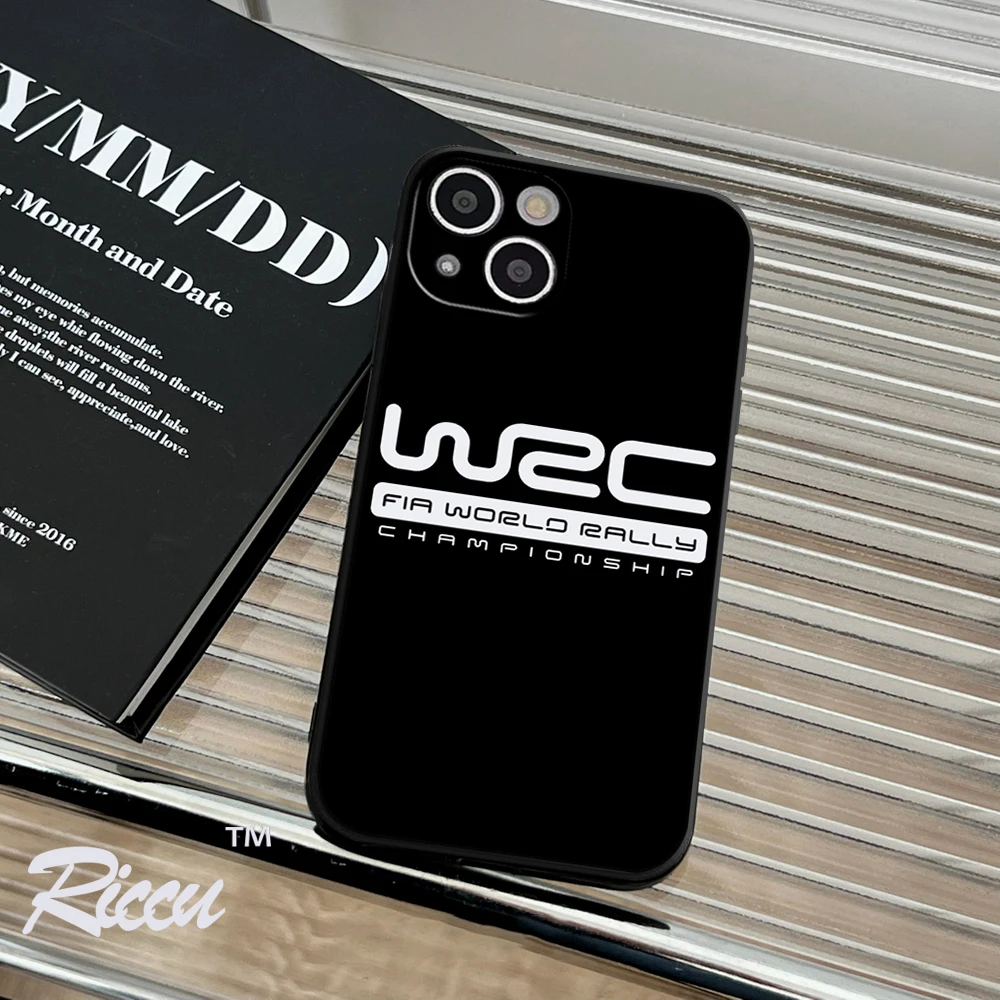 Чехол RICCU для телефона с логотипом для IPhone 14 WRC, чехлы для IPhone 14 11 12 Pro 8 7 Plus X 13 Pro MAX SE2020 6 Plus XR XS 13