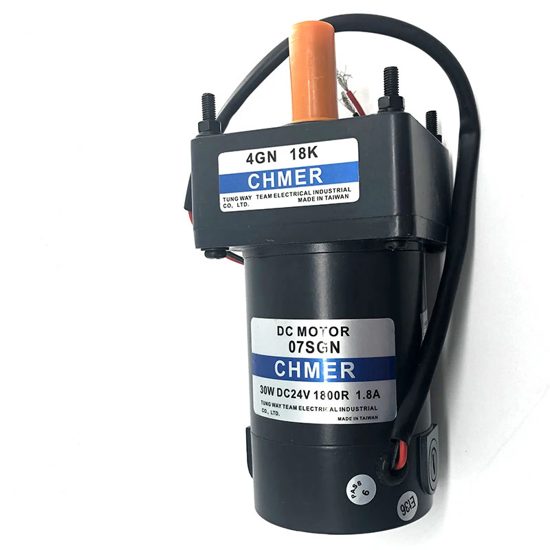 

TWT outlet wheel motor,DC Motor 07SGN with 4GN-18K Retarder for CHMER wire-cut edm machine
