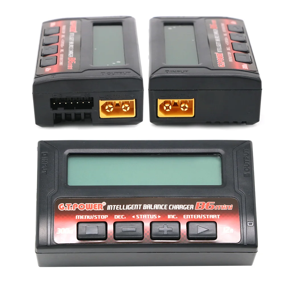 

Balance Charger IMAX B6 MINI Discharger 300W 12A For RC Helicopter Re-peak NiMH NiCD LiHV NiCd PB Li-ion Battery Charge