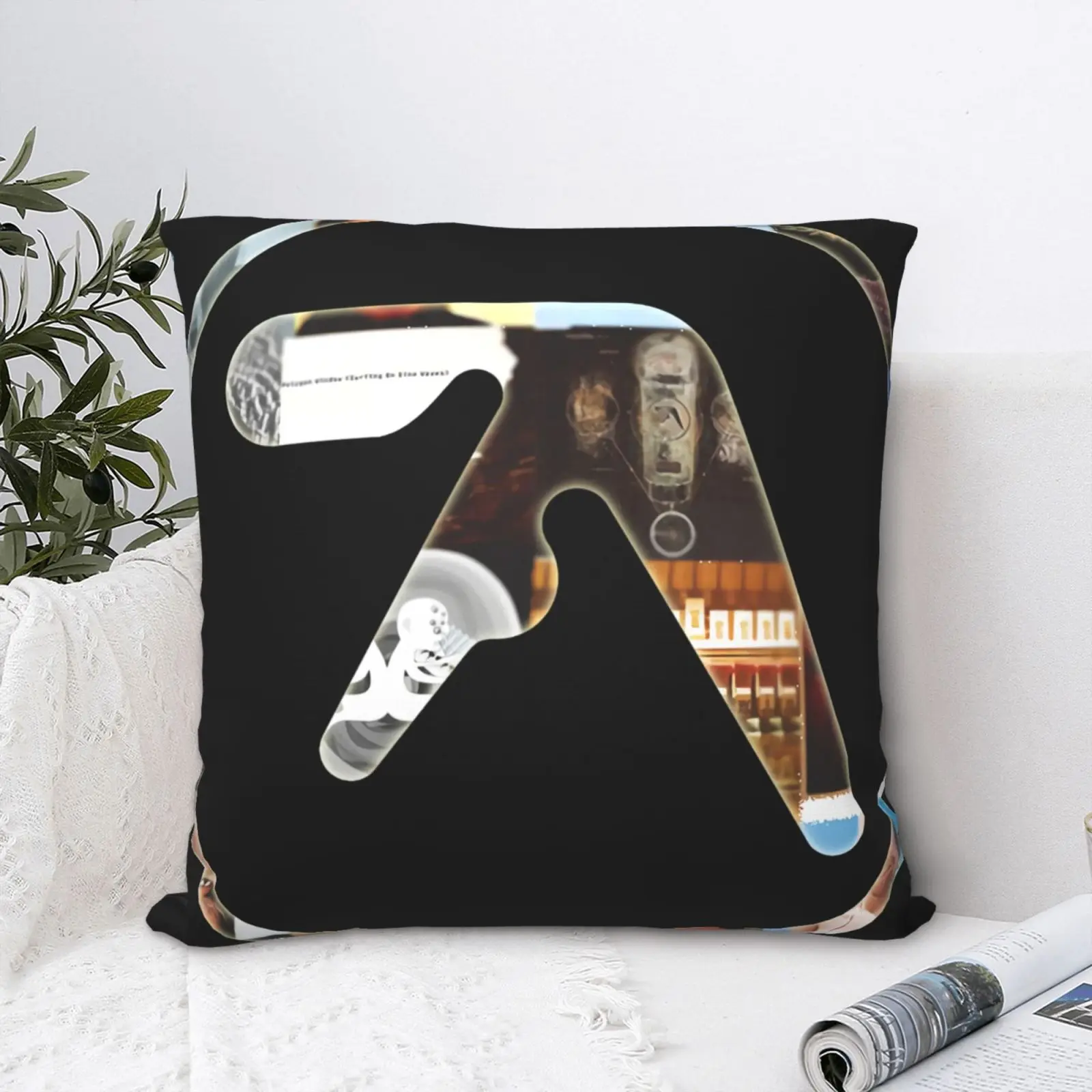 

Aphex Twin Pillow Case Decorative Living Room Pillowcases Decorative Living Room Decorative Pillows For Bed Big Cushion Covers