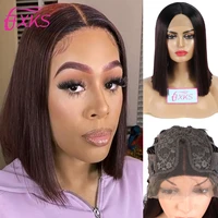 fxks 99j synthetic lace front wigs straight hair middle part t part lace bob wigs natural hairline gold short lace wigs 12inch