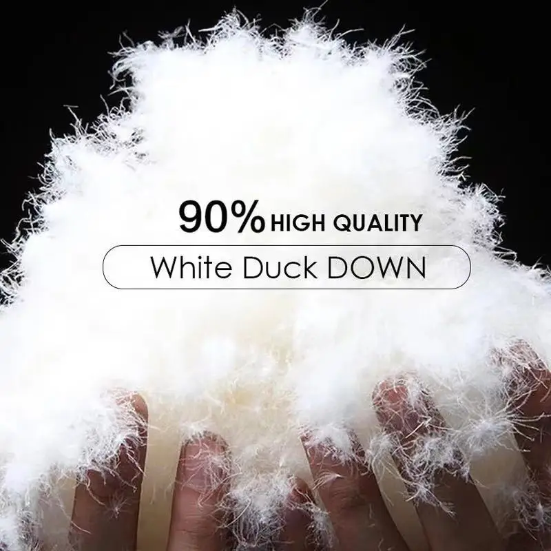 -20 Degree Men's Winter Down Jacket White Duck  Warm Hooded Thick Puffer Jacket Male Casual High Quality Overcoat Thermal Coat