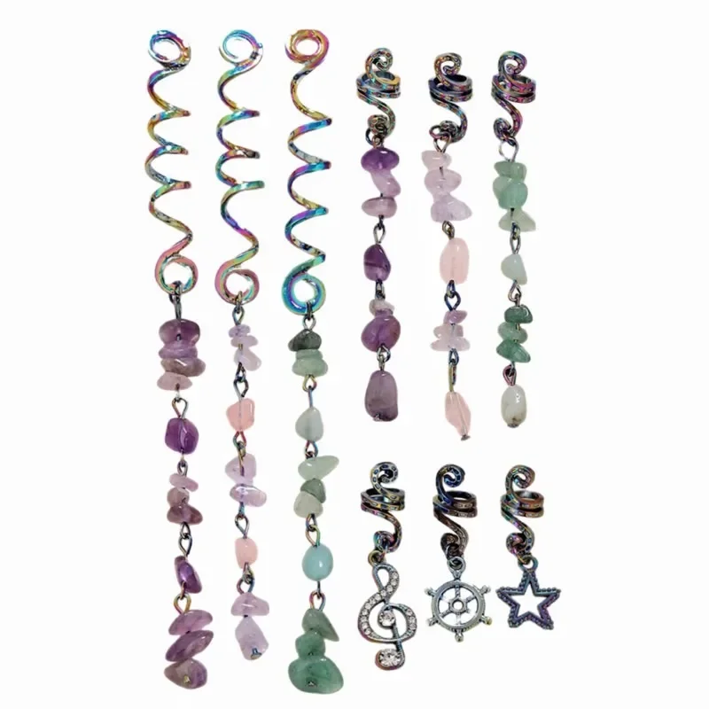 Красочные женские заколки для волос в стиле бохо Galaxy модные зажимы High Street Клубная