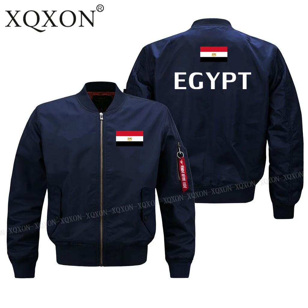 

New-Egypt Flag Printed 2022Casual Fashion Men Coats Jackets S-6XL J153