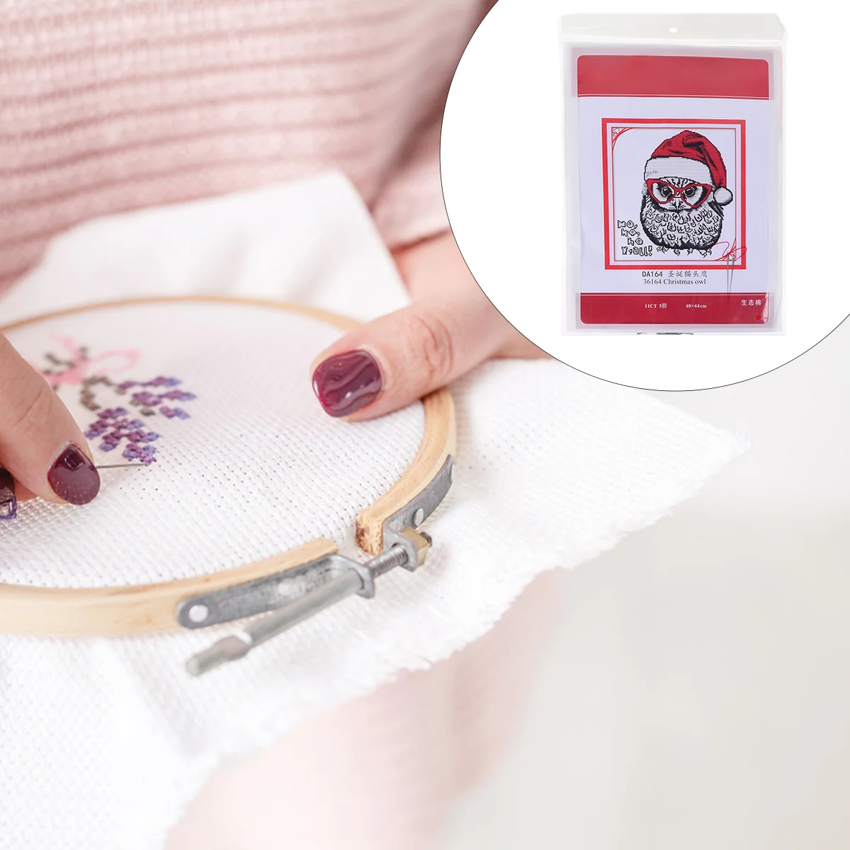 

Embroider Painting Material Embroidery Wall Hanging Decor