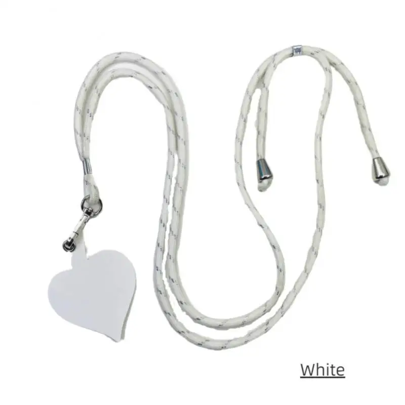 

Adjustable Neck Cord Lanyard Strap Crossbody Nylon Patch Anti-lost Mobile Phone Strap Ultra-thin Phone Lanyard Phone Accessories