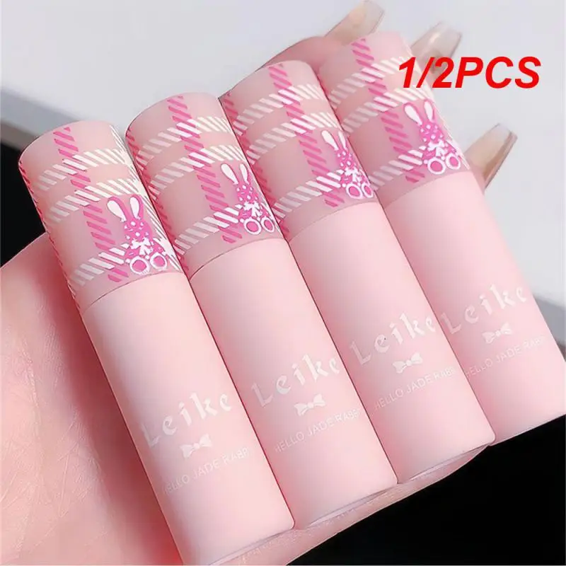 

1/2PCS Women Makeup Soft Mist Matte Lipstick