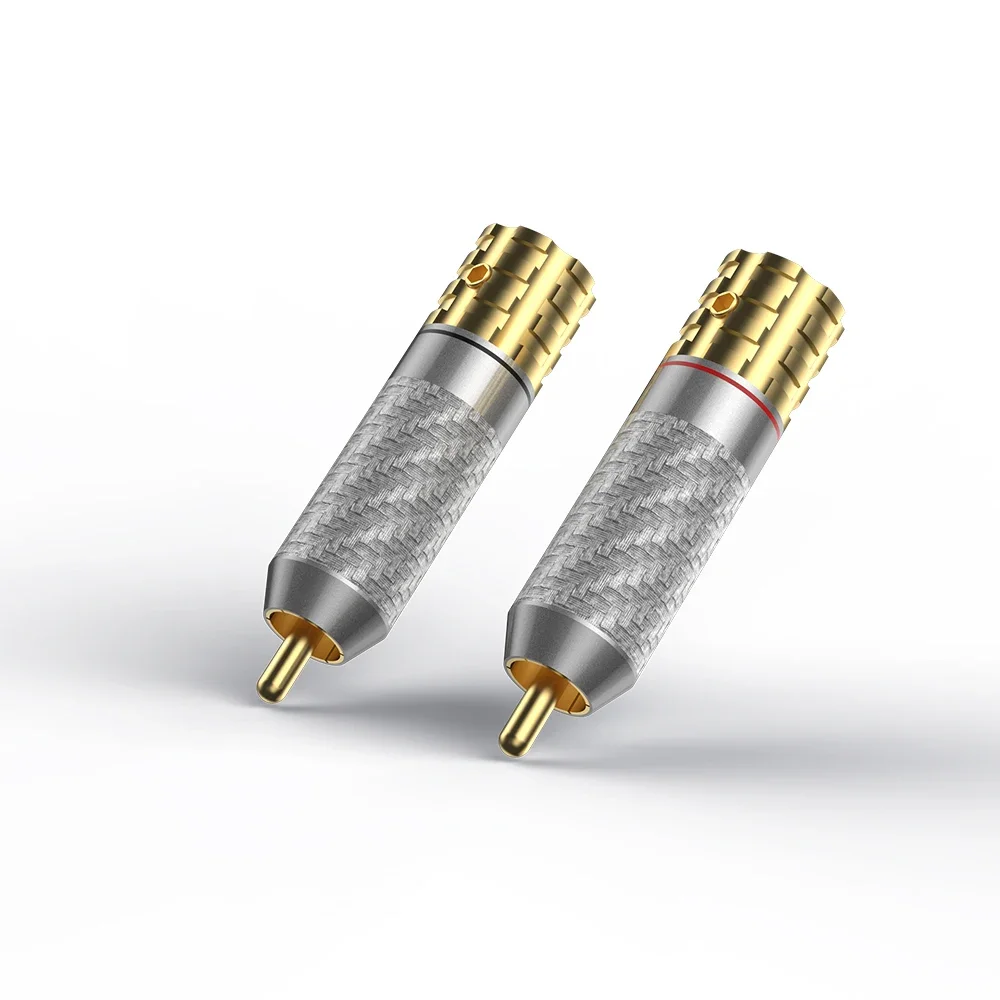 4 шт. VR108G RCA разъем винтовые фиксирующие разъемы аудиокабель для усилителя