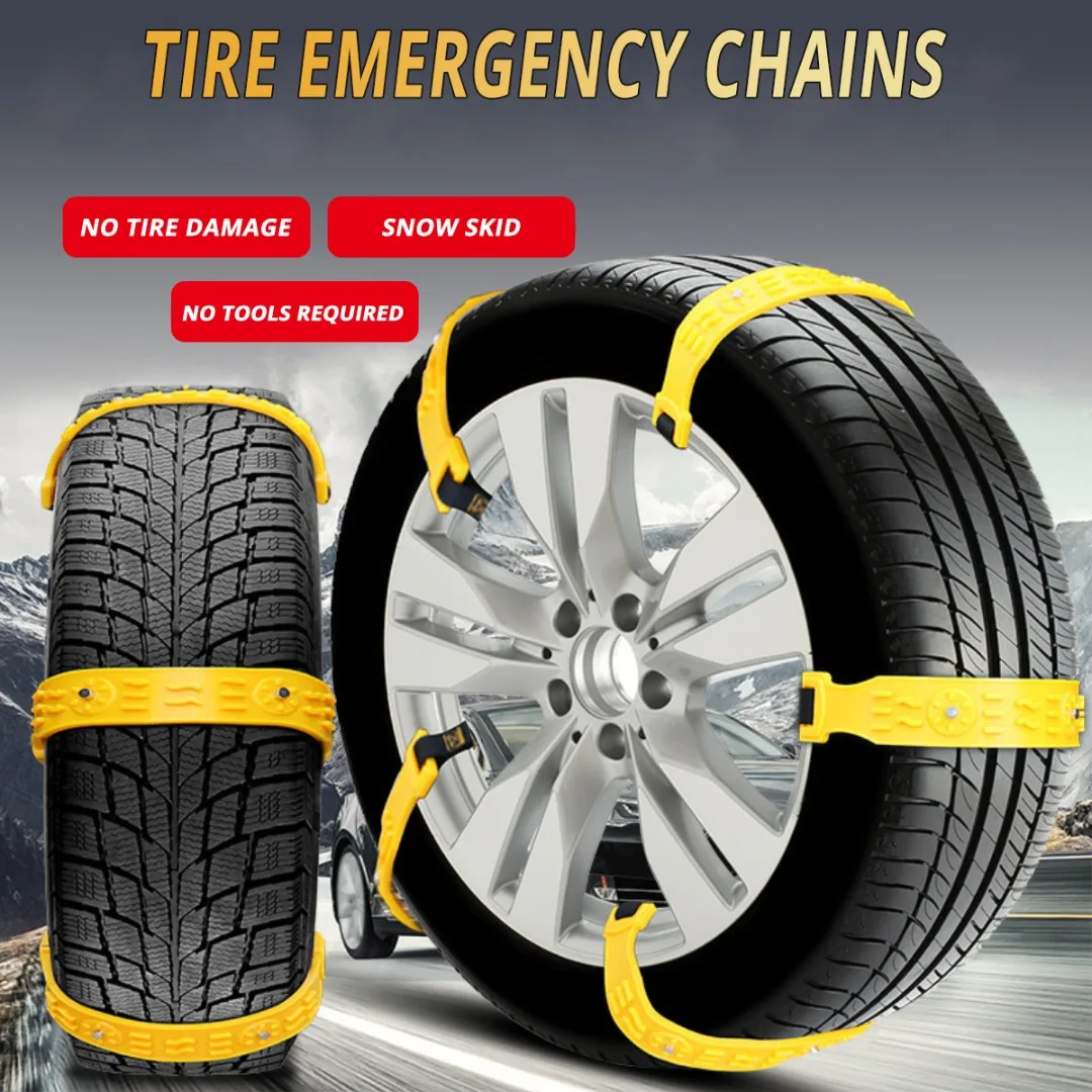 5 шт. автомобильные Нескользящие цепи для снега и грязи | Автомобили мотоциклы