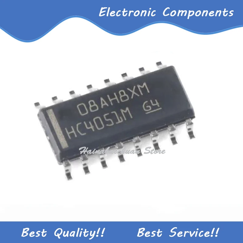 

10 шт./лот CD74HC4051M96 SOIC16 новая и оригинальная фотография