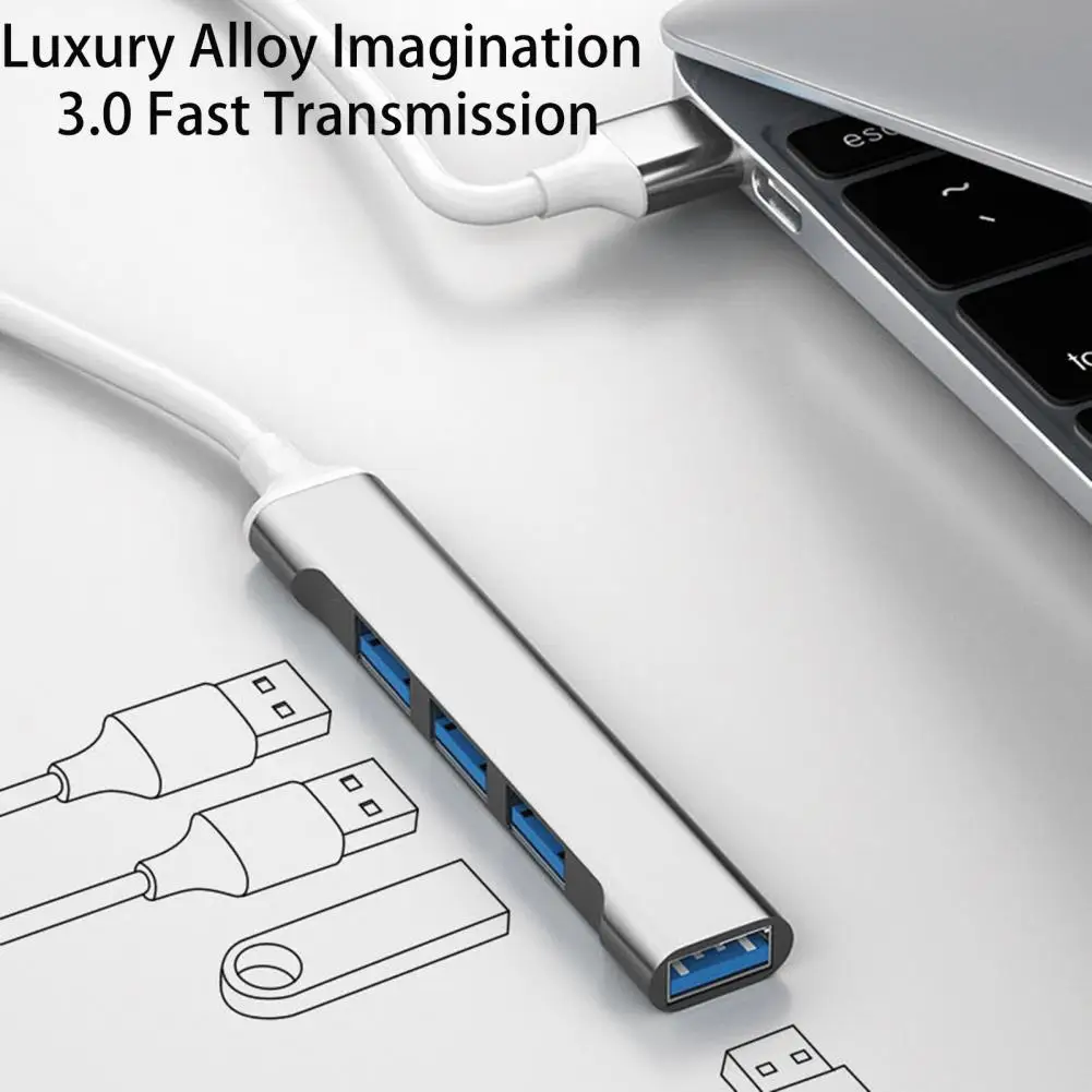 

Док-станция 4 в 1, USB 3,0, разветвитель