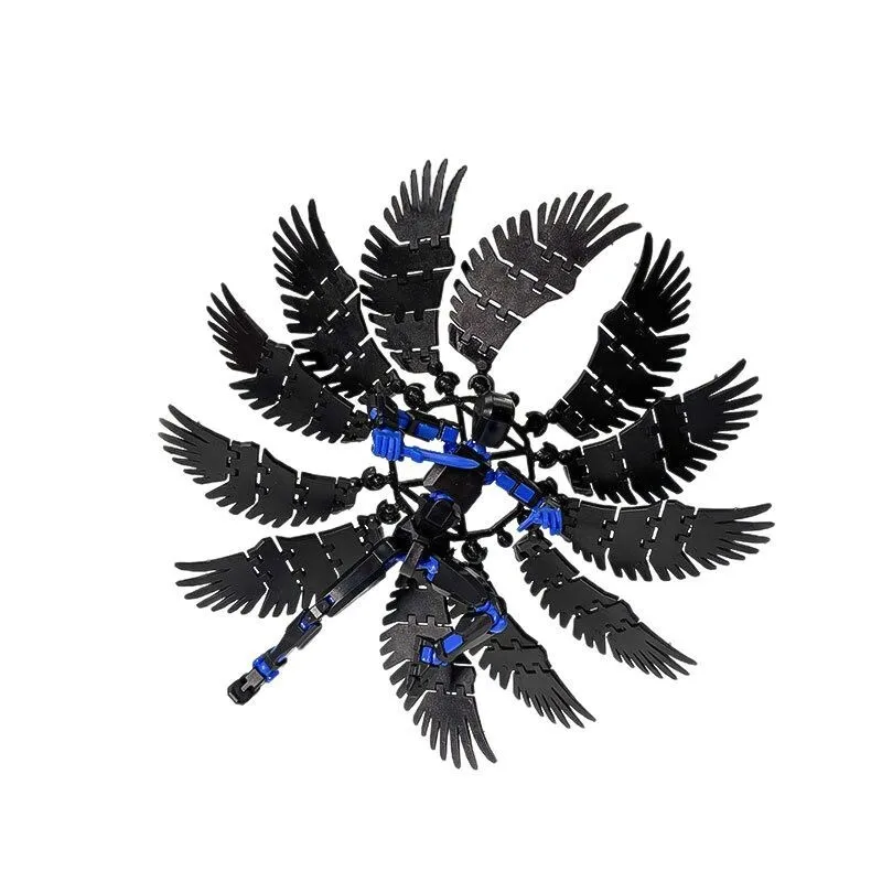 Декомпрессионный манекен 13 суставов подвижная фигурка куклы 12 крыльев ангел