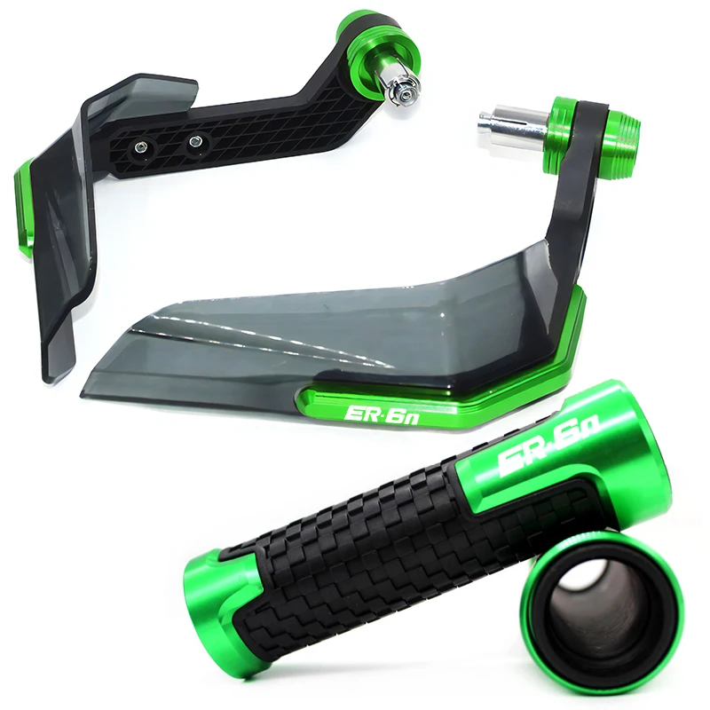 

Для Kawasaki Ninja ER-6N 2006-2018 ER6N ER 6N универсальные 7/8 дюйма 22 мм мотоциклетные алюминиевые противоскользящие ручки Ручная защита P