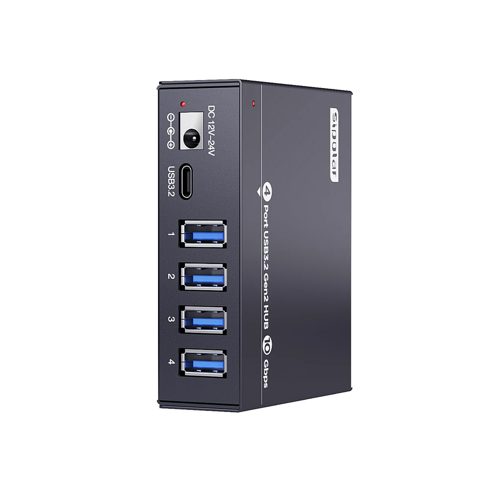 Фото A-4U32M1 4-портовый USB 3.0 хаб 10 Гбит/с для зарядки телефонов, портативные зарядные станции, USB-разветвитель №2
