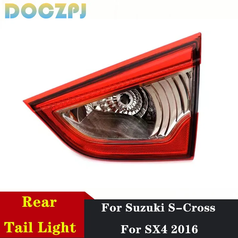 

6250-66M00 36270-66M00 Car Rear Bumper Inner Taillight For Suzuki SX4 S-cross Backup Tail Lamp Reversing Light With Halogen Bulb