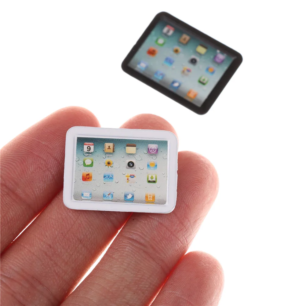 

1 шт. новая распродажа в масштабе 1:12 ноутбук компьютер игрушка кукольный домик Миниатюрная игрушка кукла еда кухня гостиная декоративные ак...