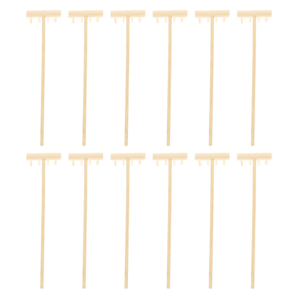 

12pcs Zen Sand Rakes Tabletop Decors Tabletop Sandbox Tools Japanese Desktop Meditation Sand Box Accessories
