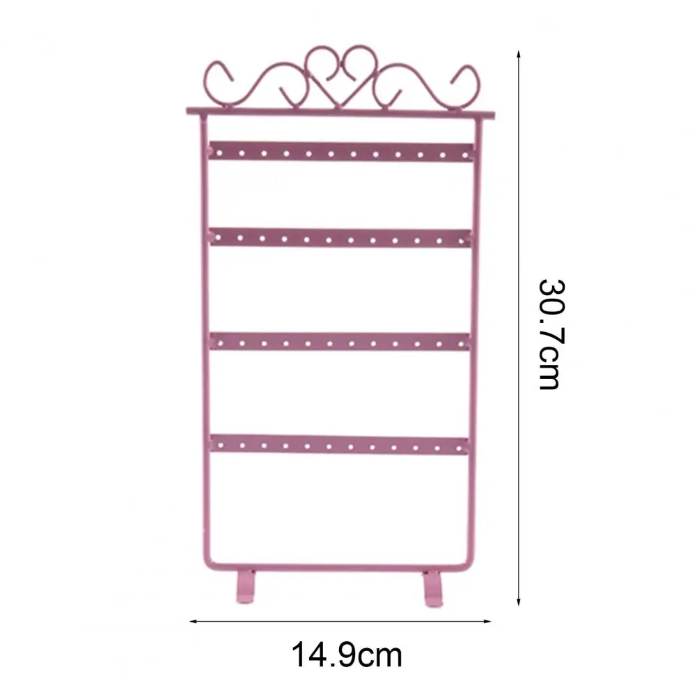 Creative Earrings Hanging Rack Jewelry Packaging Metal Delicate Jewelry Display Stand Home images - 6