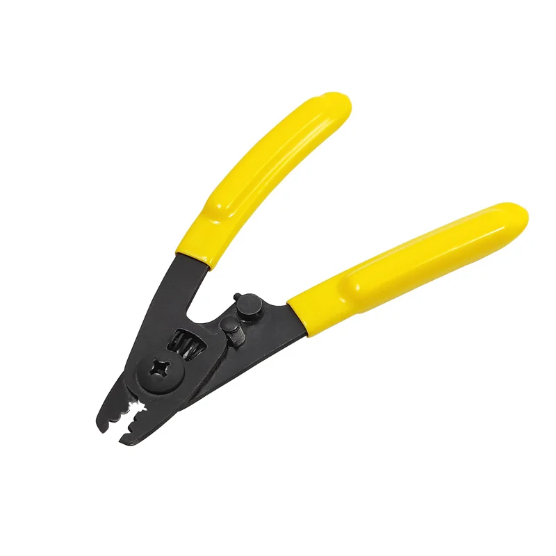FTTH Tools HY-27 3 Holes Drop Cable Stripper Multi-function Peeling Pliers Professional Fiber Optic Tool Stripper