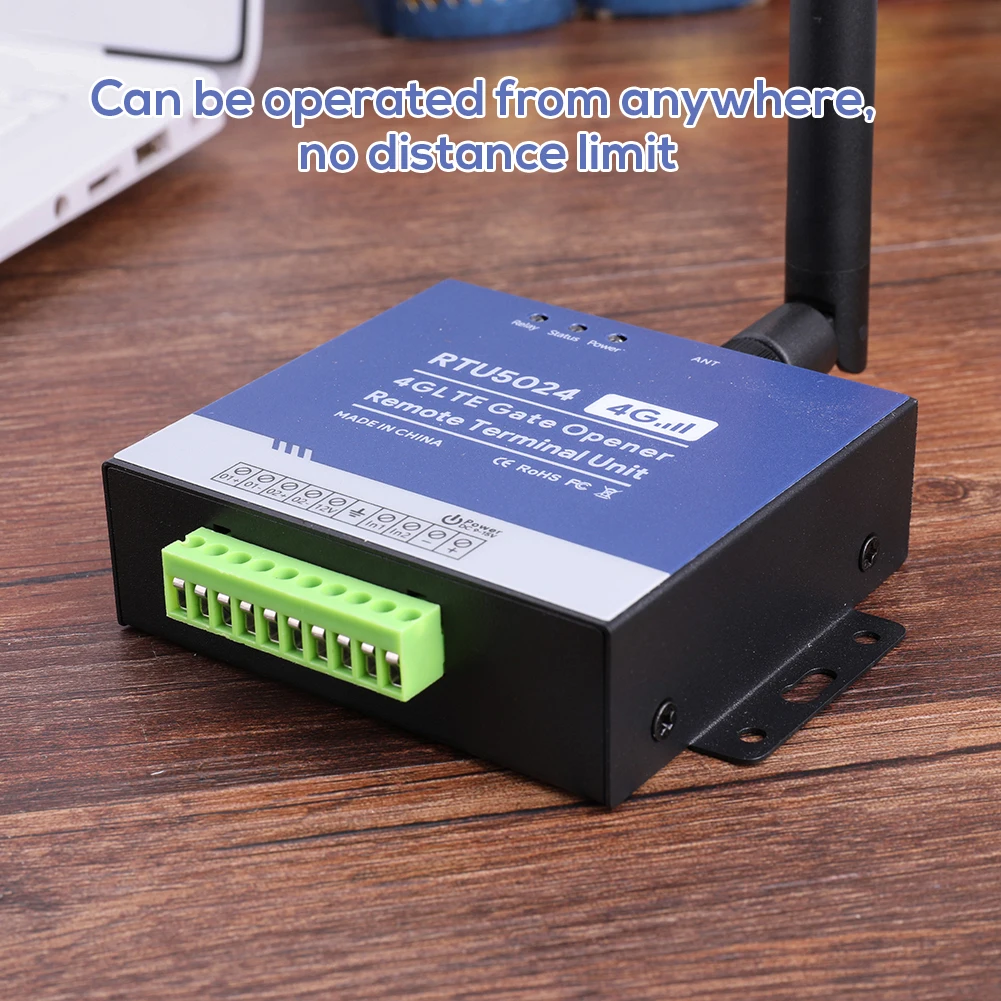 

GSM-пульт дистанционного управления для гаража, 4G, реле открывания ворот, SMS, бесплатный вызов, переключатель доступа к двери с антенной, беспр...