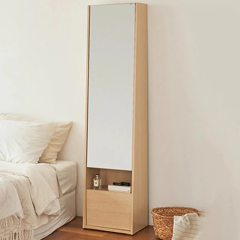 Зеркальный деревянный шкаф зеркальный ящик для хранения органайзер туалетный