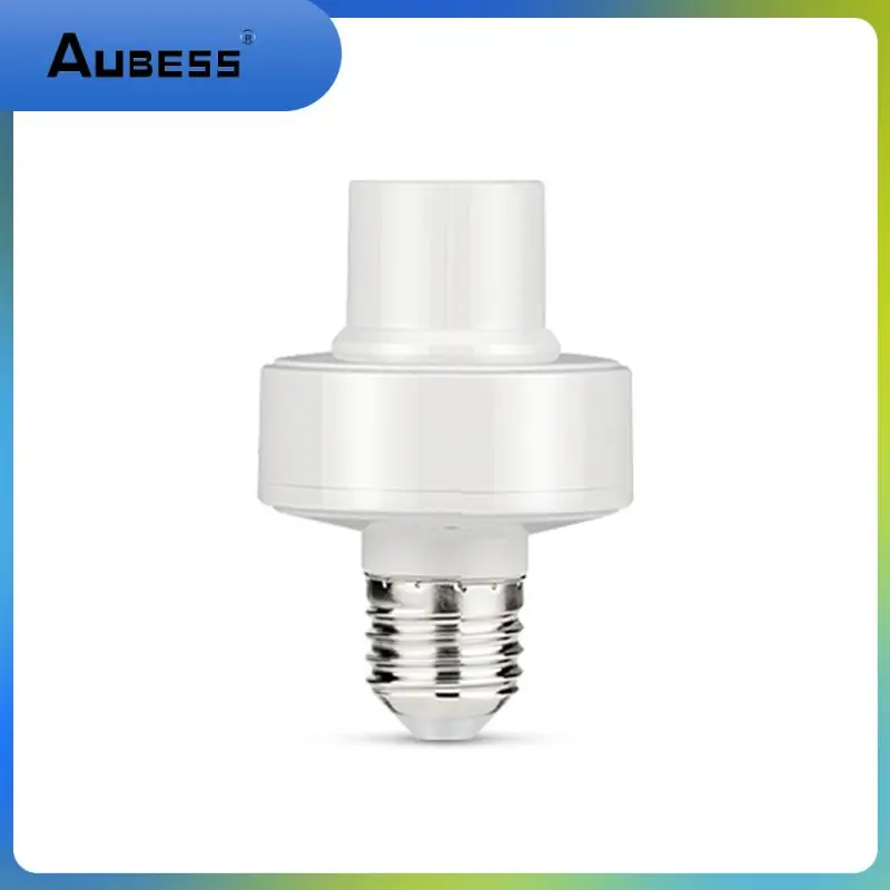 

Remote Control Smart Light Socket 2.4g Light Bulb Holder Protocol E27 Lamp Holder Ewelink Smart Home Wireless Pc White