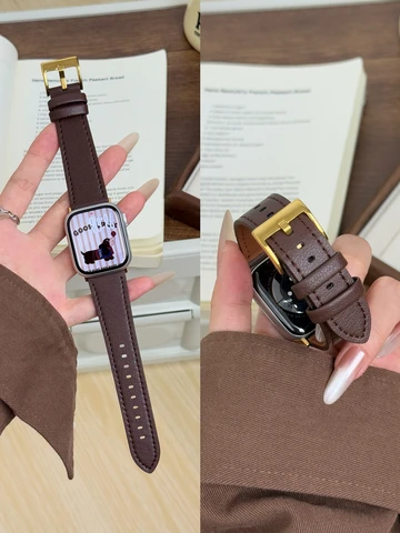 Кожаный ремешок для Apple Watch Sport dalan — фото товара