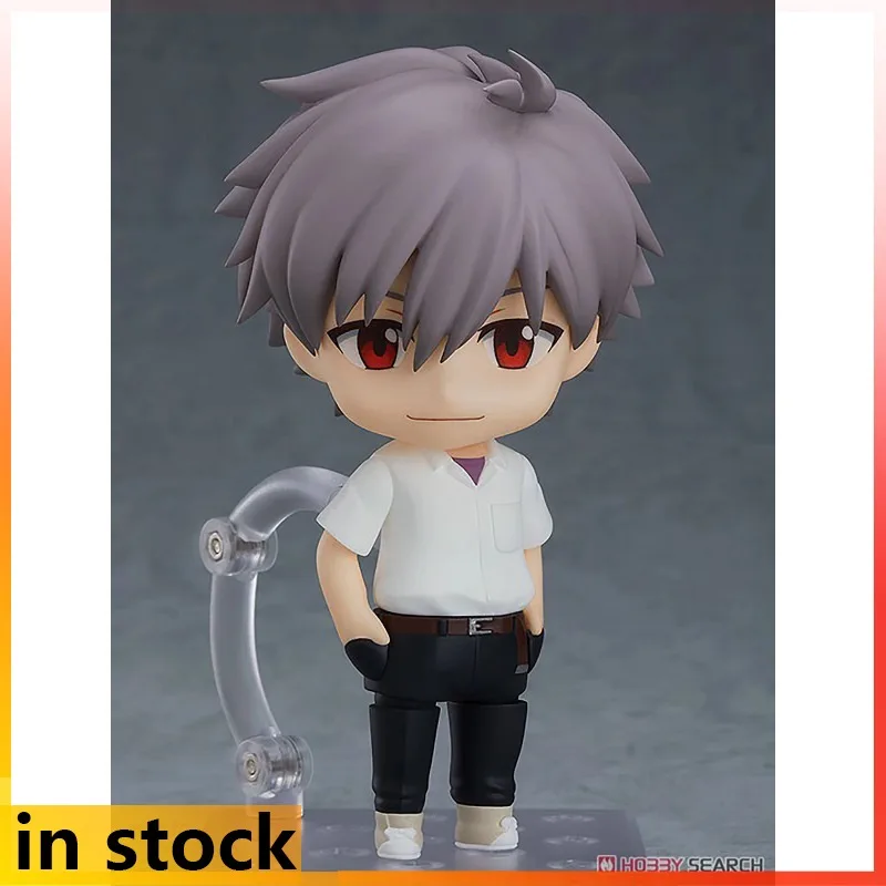 Фото Good Smile Company Евангелион Нендороид # Коллекционная фигурка Нагисы Кавору 1261, 100 мм, аниме-статуэтка из ПВХ №3