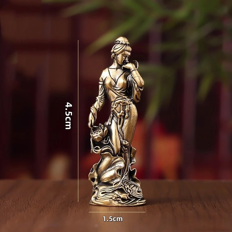 

Статуэтка из латуни с китайскими красавицами