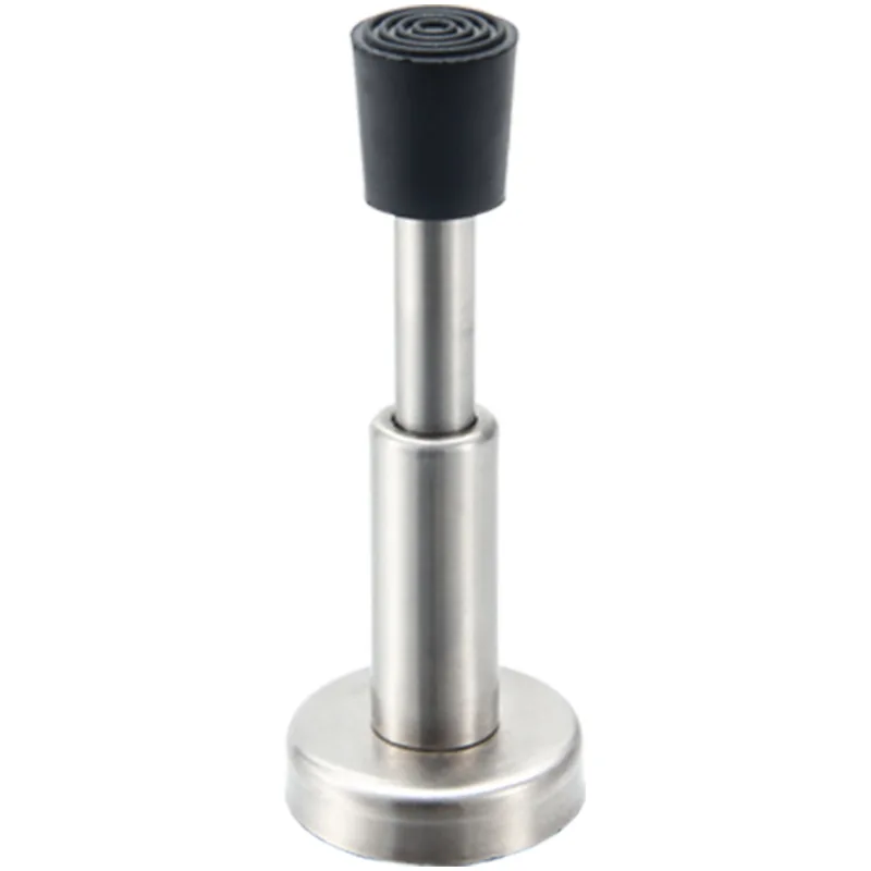 

Silent Buffer Door Stop Wall/Door Mounted Door Holder Stainless Steel Anti-collision Door Holder for Home Office