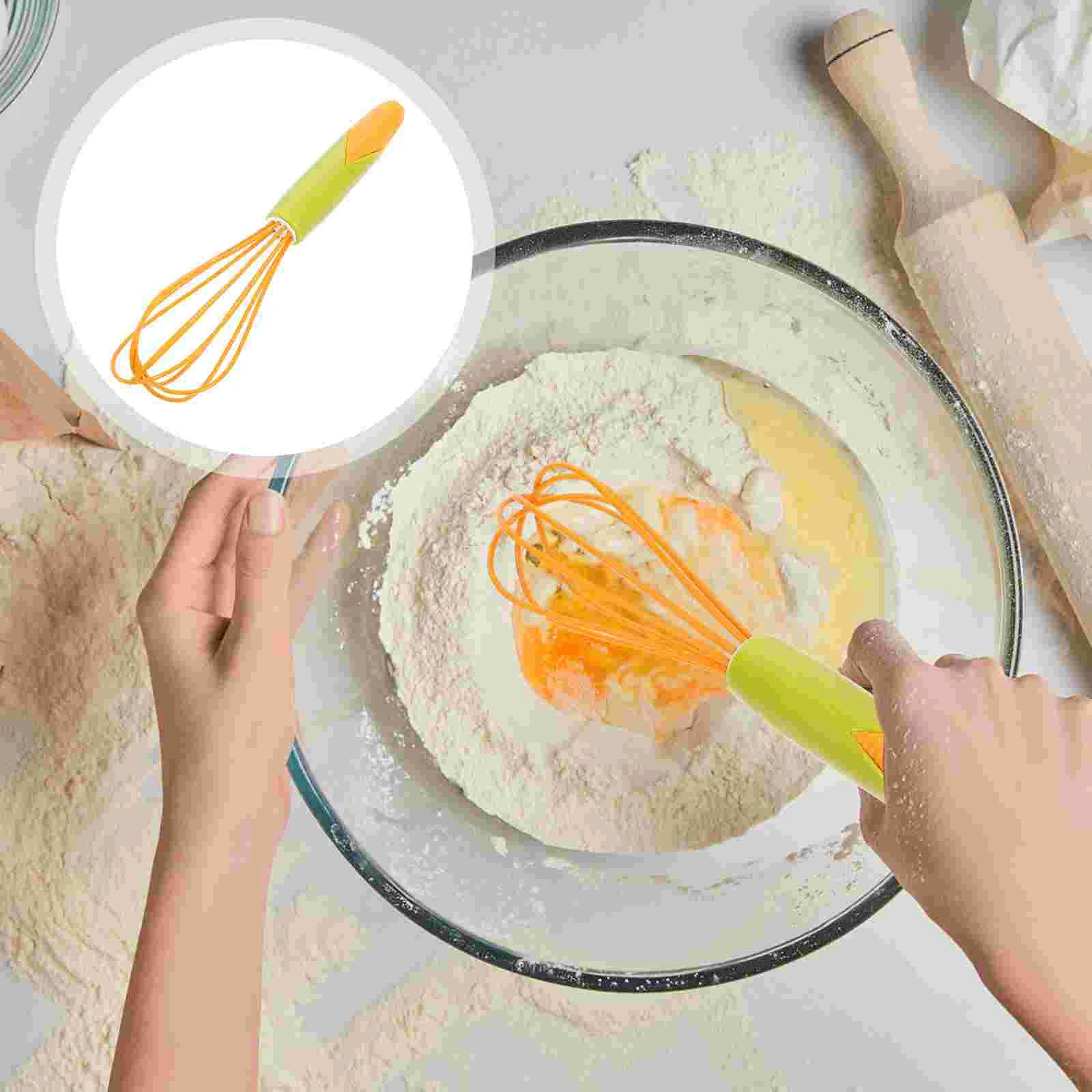 

Whisk Egg Beater Hand Kitchen Balloon Silicone Manualwire Mixercooking Cream Frother Whisks Whisking Blending Tool Whiskermaker