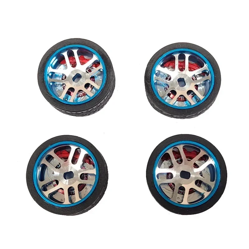4 шт. металлический тормозной суппорт диск для 1/28 RC Drift Touring Car Wltoys K969 K989 MINI-Q MINI-Z MINI-D