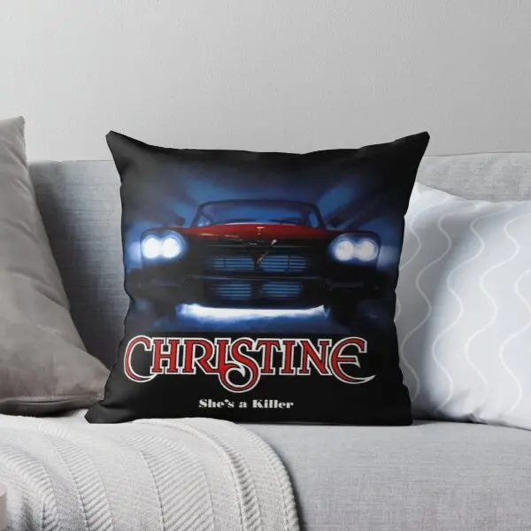 

Awesome Movie Car Christine Printing Throw Pillow Cover Hotel Cushion Anime Throw Soft Office Sofa Comfort Pillows not include