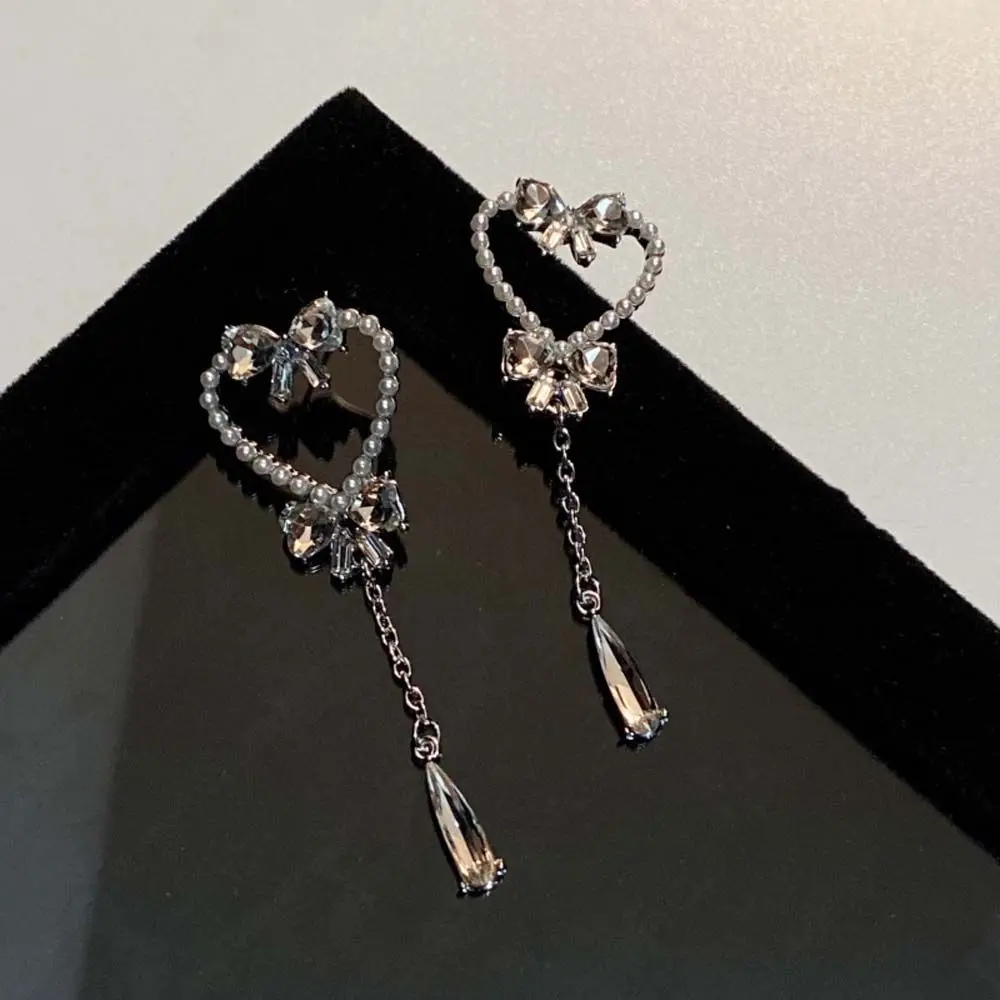 Женские серьги-подвески с жемчугом 1 пара |