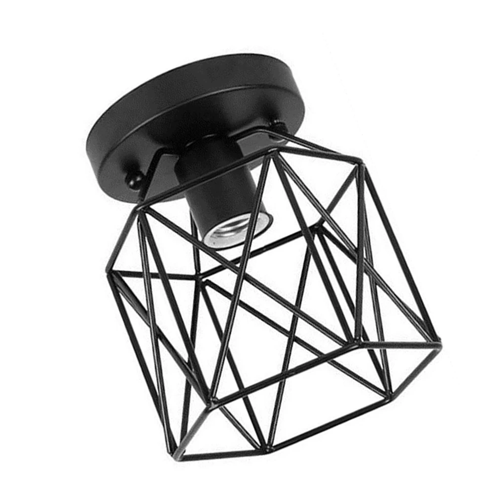 

Ceiling Light without Bulb Handy Installation Industrial Lamp Mount Modern Vintage Style Hanging Lights Chandelier
