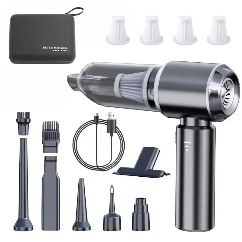 

Автомобильный пылесос высокой мощности портативный беспроводной бесщеточный мотор Очистительная Машина мощный Пыльник для бытовой техники