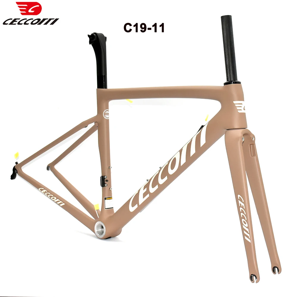 Популярная модель шоссейного велосипеда T1000 полностью карбоновая рама CECCOTTI