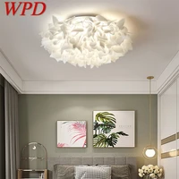 wpd nordic ceiling lamp dimming modern led creative romantic decorative fixtures for dining room bedroom